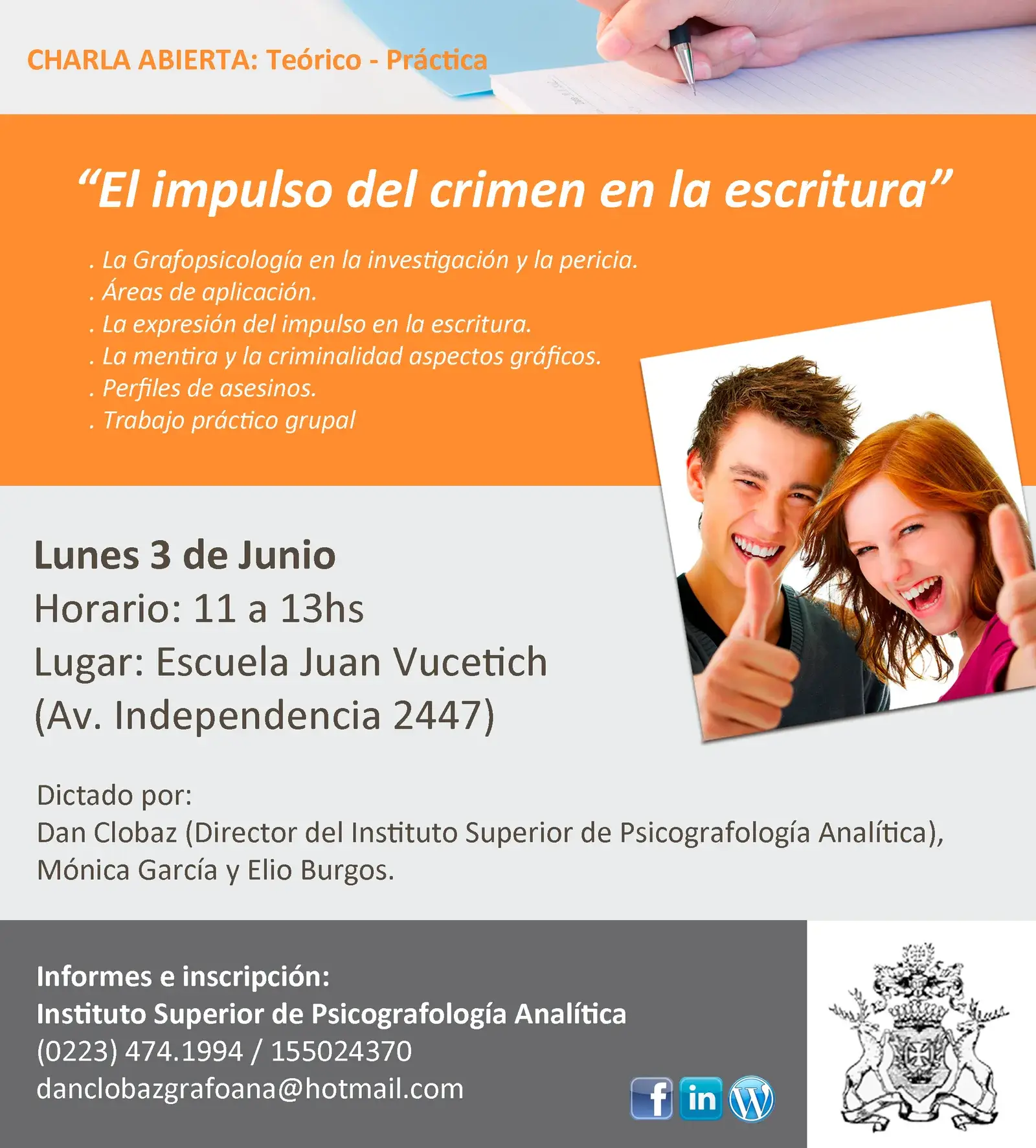 charla criminalística