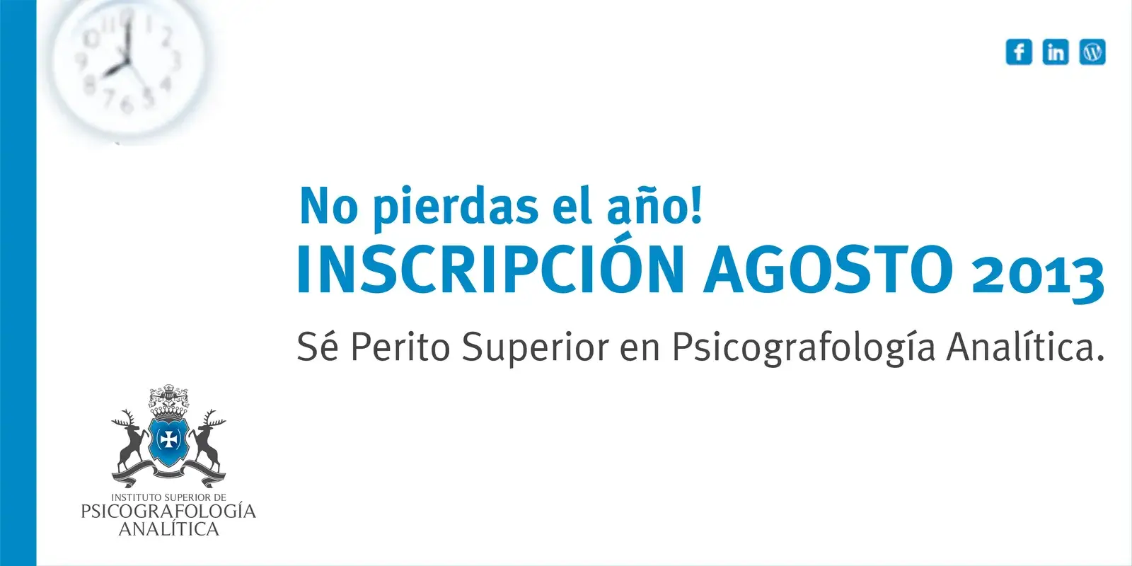 Informate: (0223) 474-1994 / (0223) 155-024370 www.psicografologiaanalitica.com.ar facebook.com/psicografologiaanalitica danclobazgrafoana@hotmail.com
