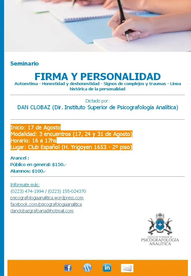 seminario firmas y personalidad 2